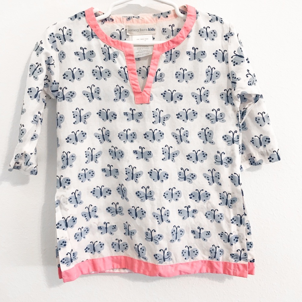 POTTERY BARN KIDS COVER UP